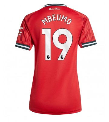 Manchester United Bryan Mbeumo #19 Prima Maglia Femmina 2025-26 Manica Corta